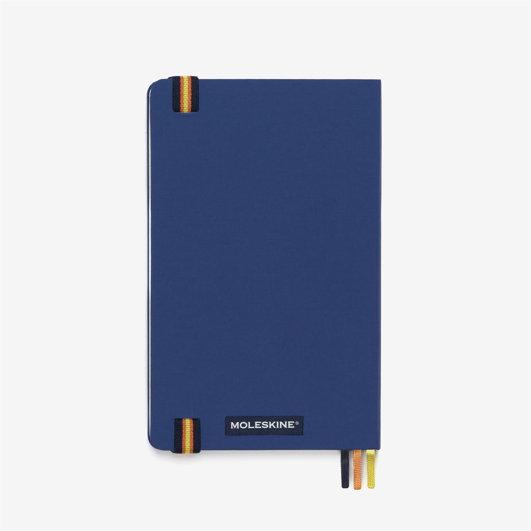Royal blue Unisex Moleskine Notebook with K-Way Design main