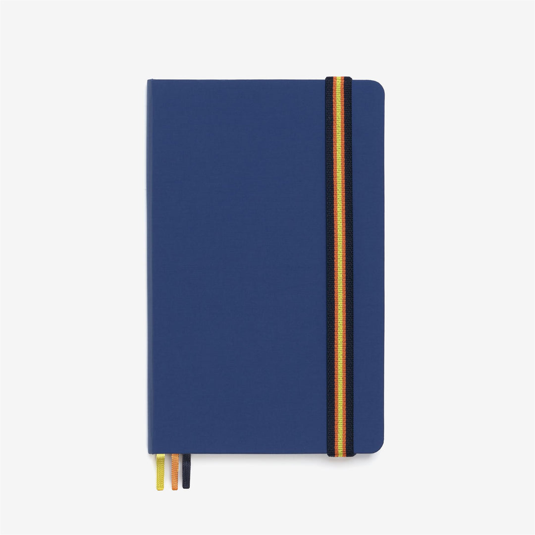 Royal blue Unisex Moleskine Notebook with K-Way Design 01