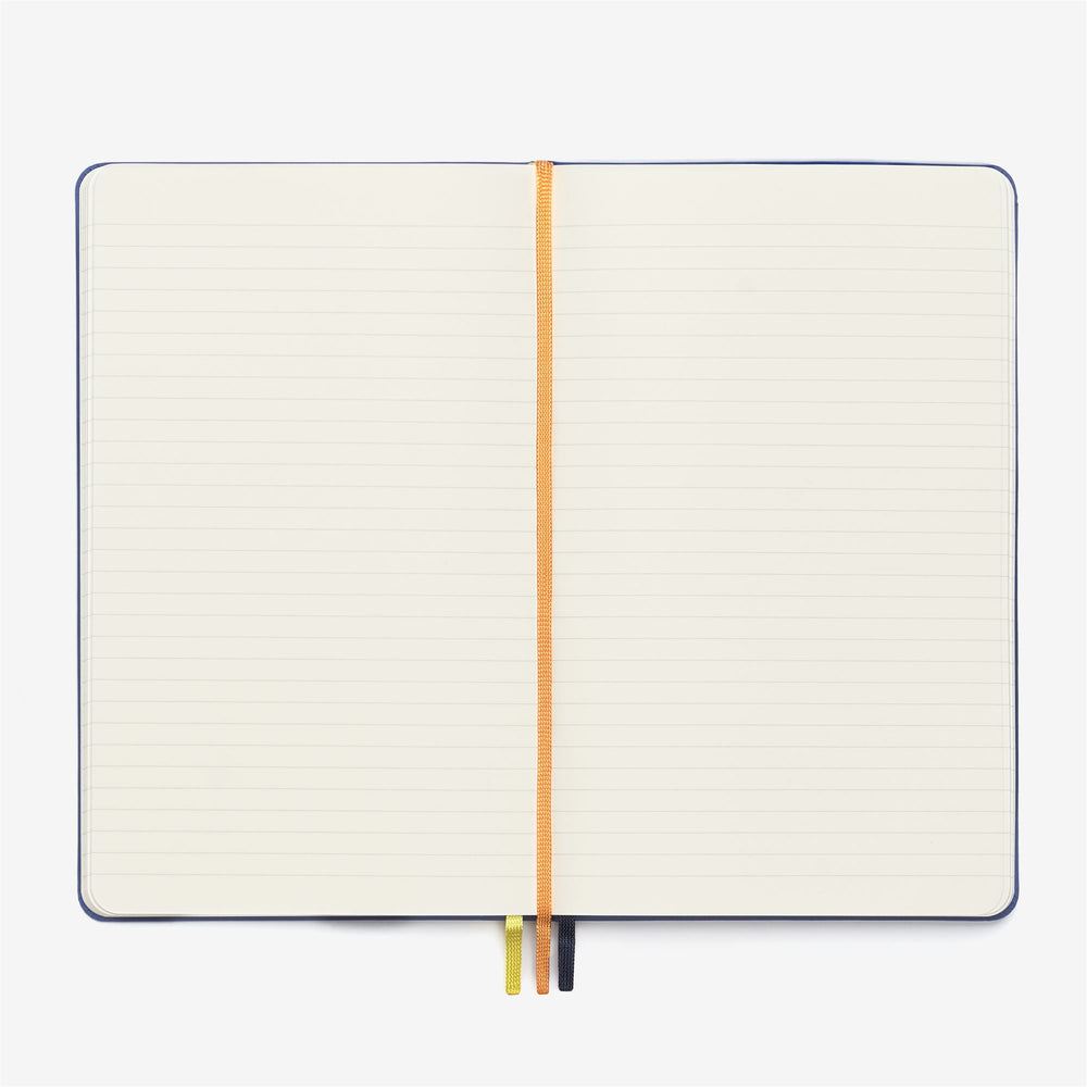 Royal blue Unisex Moleskine Notebook with K-Way Design 02