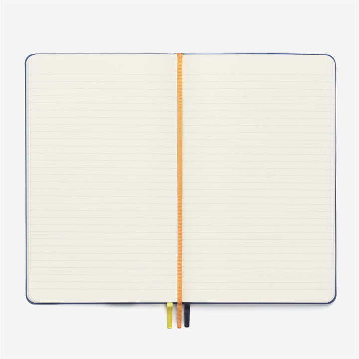 Royal blue Unisex Moleskine Notebook with K-Way Design 3
