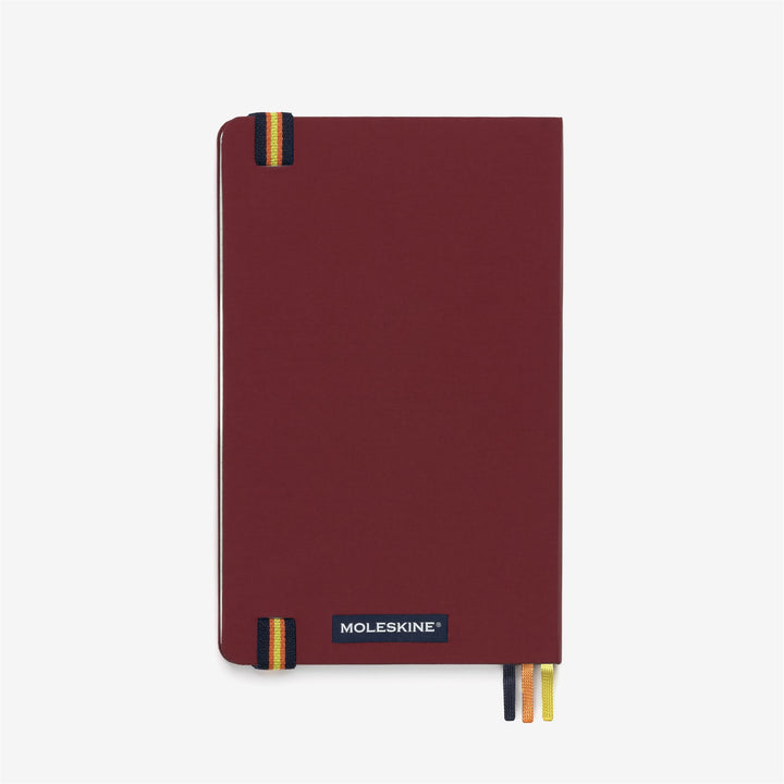 Red unisex K-Way Moleskine Fabric-Covered Notebook 5