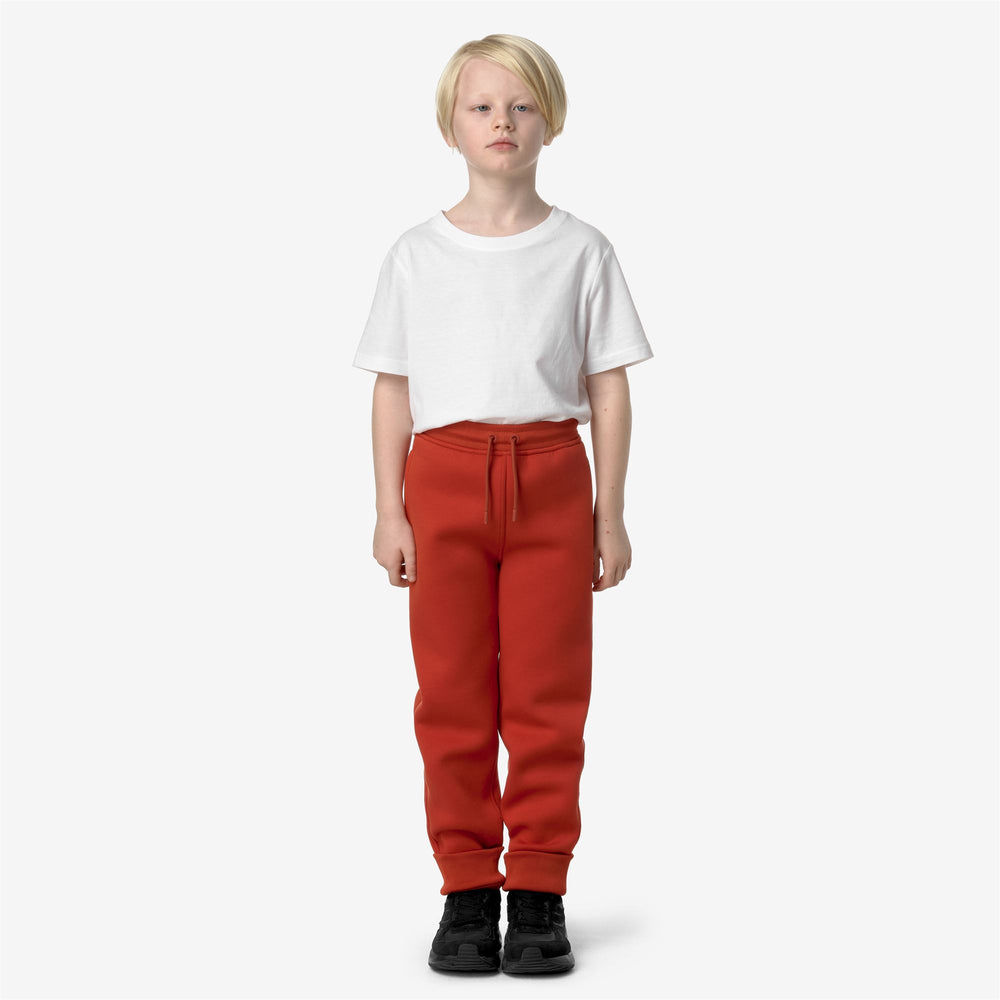 Pompeian Red Boys' Sport Trousers for Warm Weather Training 02