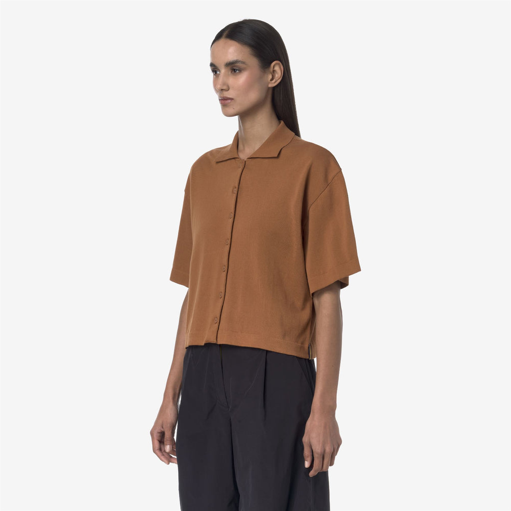 Knitwear_WOMAN_CARRY_Jacket_Brown Bran - Commercial 5