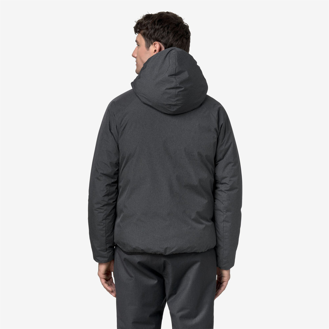 PARPAILLON Giacche Medio Uomo Grey Dark Micro Grid main
