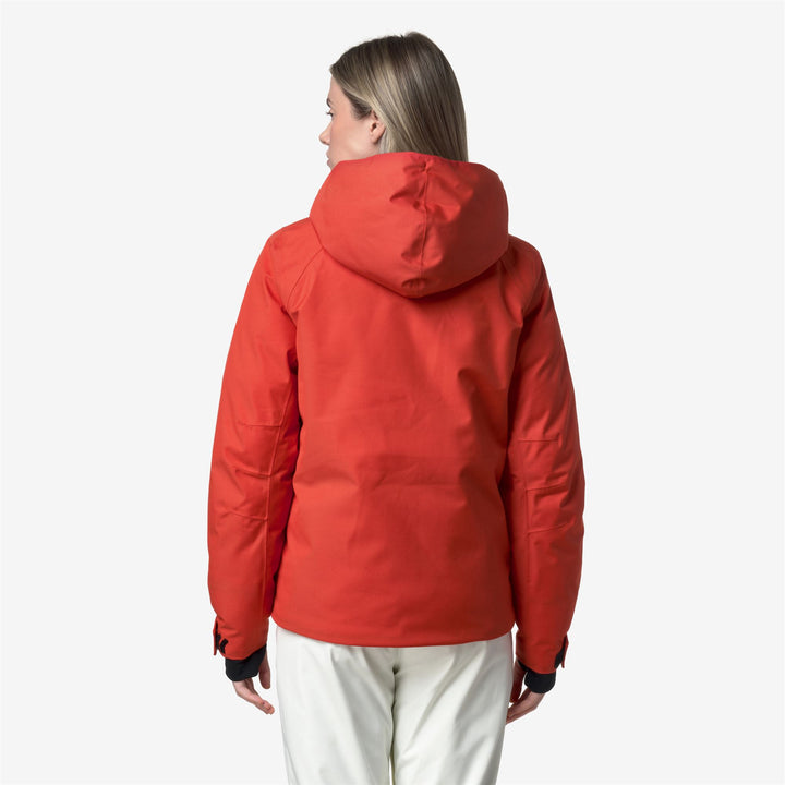 TAILLEFER 2L - Jackets - Medio - Donna - ORANGE FIESTA 7