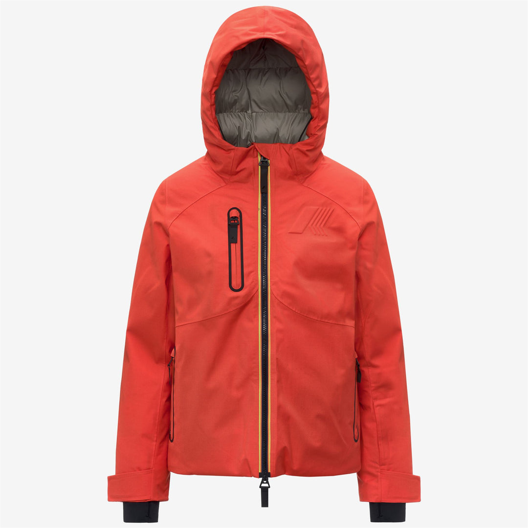 TAILLEFER 2L - Jackets - Mid - Woman - ORANGE FIESTA 01