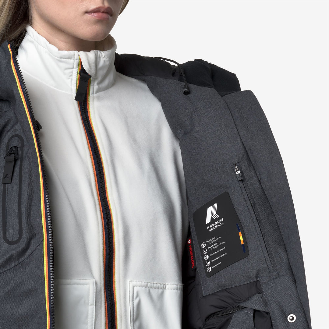 TAILLEFER 2L - Jackets - Mid - Woman - GREY GRISAILLE main