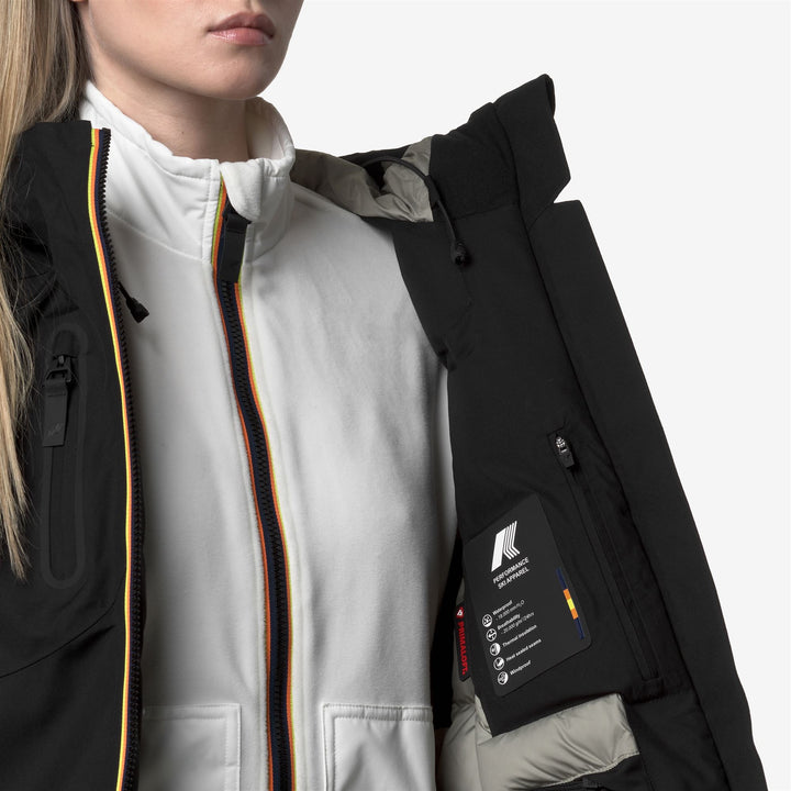 TAILLEFER 2L - Jackets - Medio - Donna - BLACK PURE 3