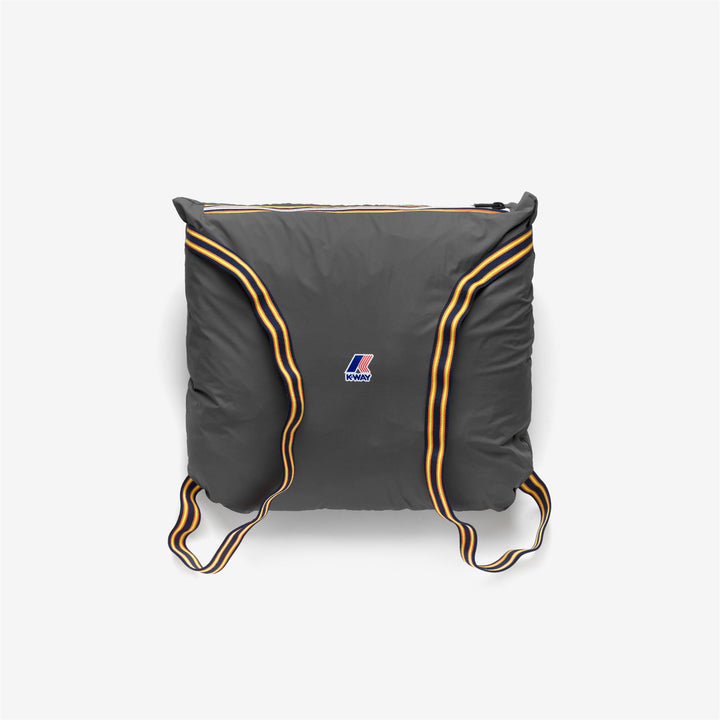 Impermeable unisex gris plegable de 3/4 de longitud con acolchado PrimaLoft 2