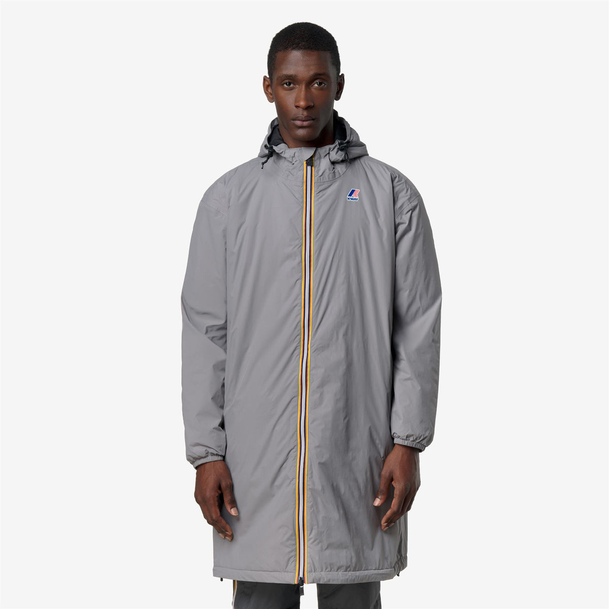 Jackets_UNISEX_LE VRAI 4.0 EIFFEL EAST WARM_3/4 Length_Grey Frost - Commercial 4