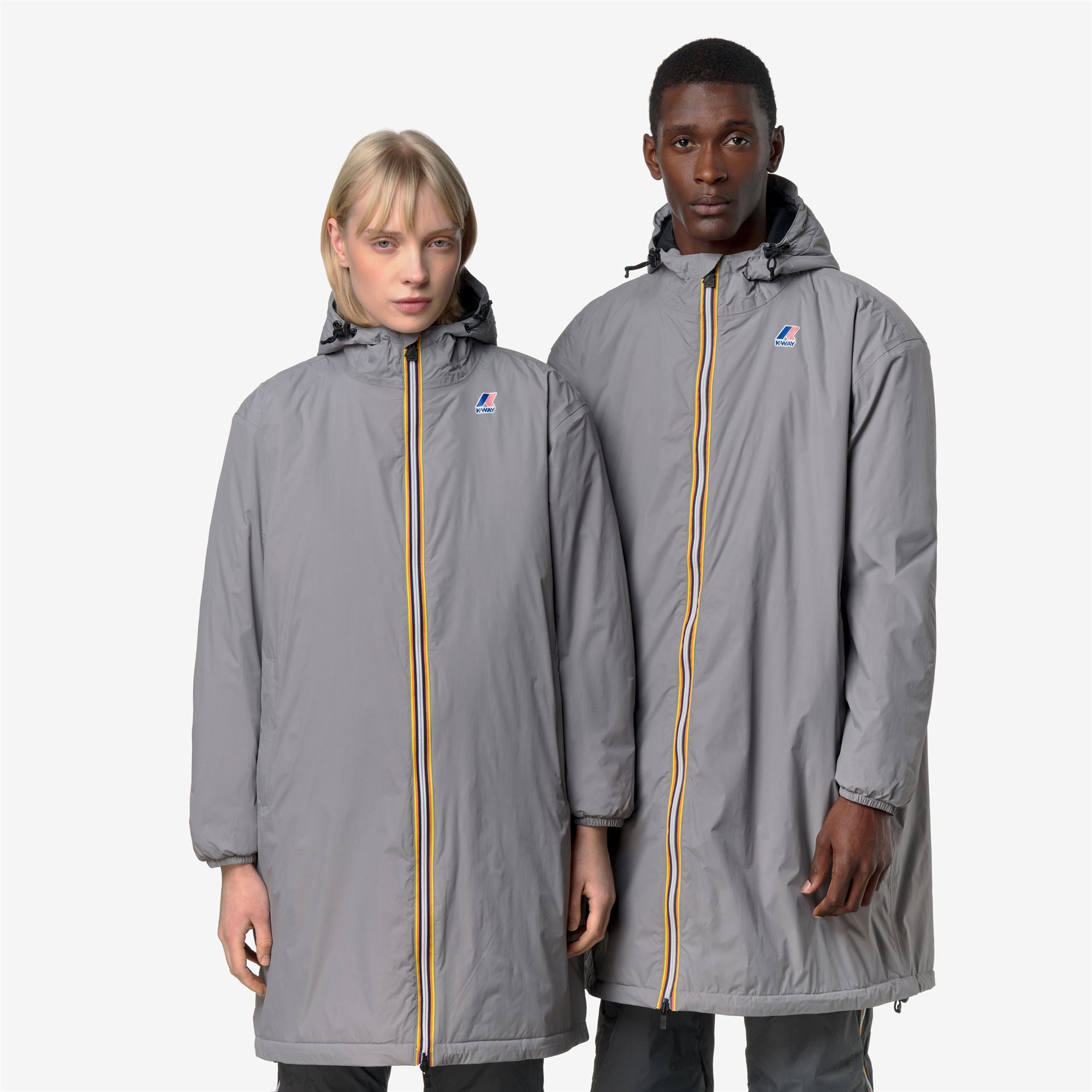 Jackets_UNISEX_LE VRAI 4.0 EIFFEL EAST WARM_3/4 Length_Grey Frost - Commercial 7