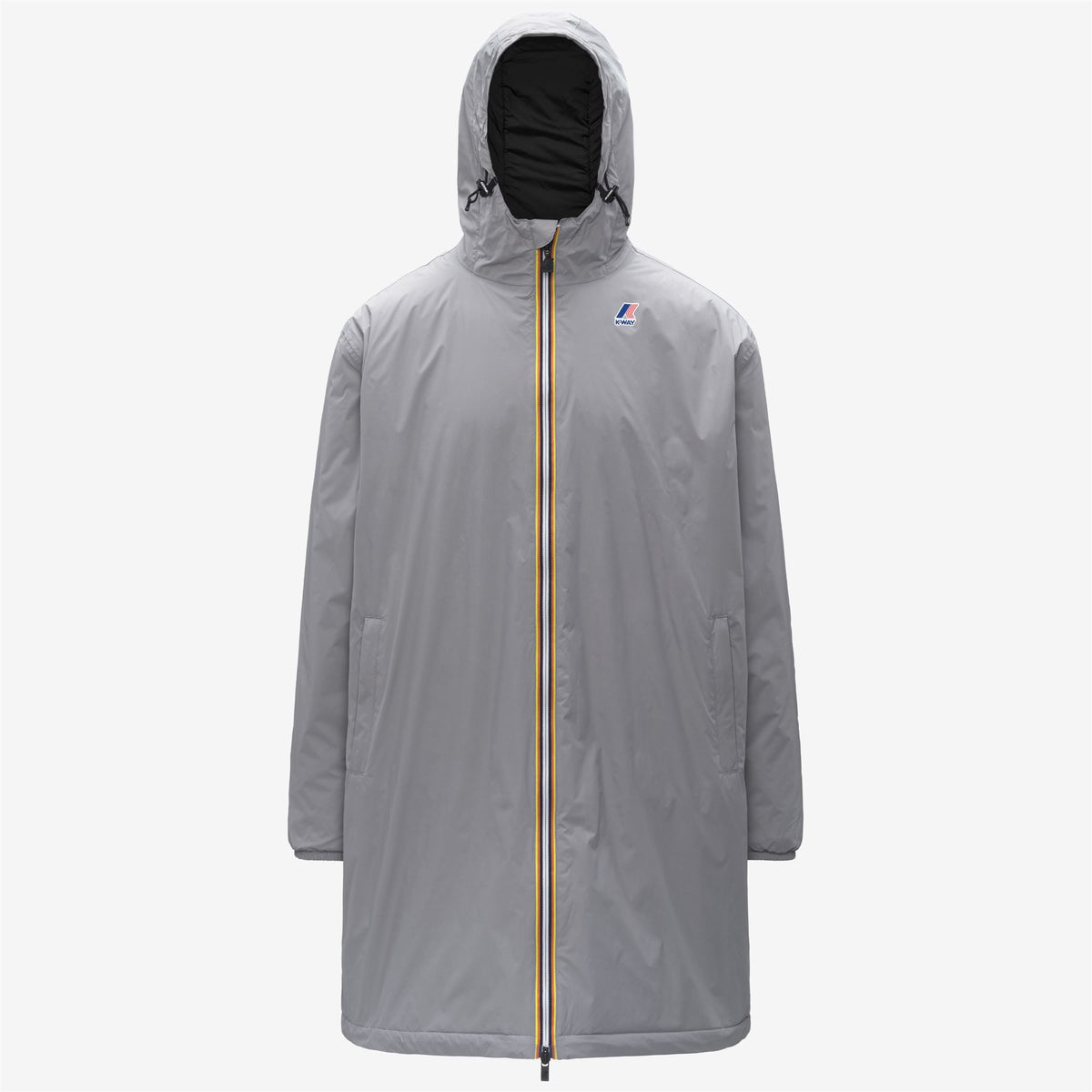 Jackets_UNISEX_LE VRAI 4.0 EIFFEL EAST WARM_3/4 Length_Grey Frost - Commercial 1