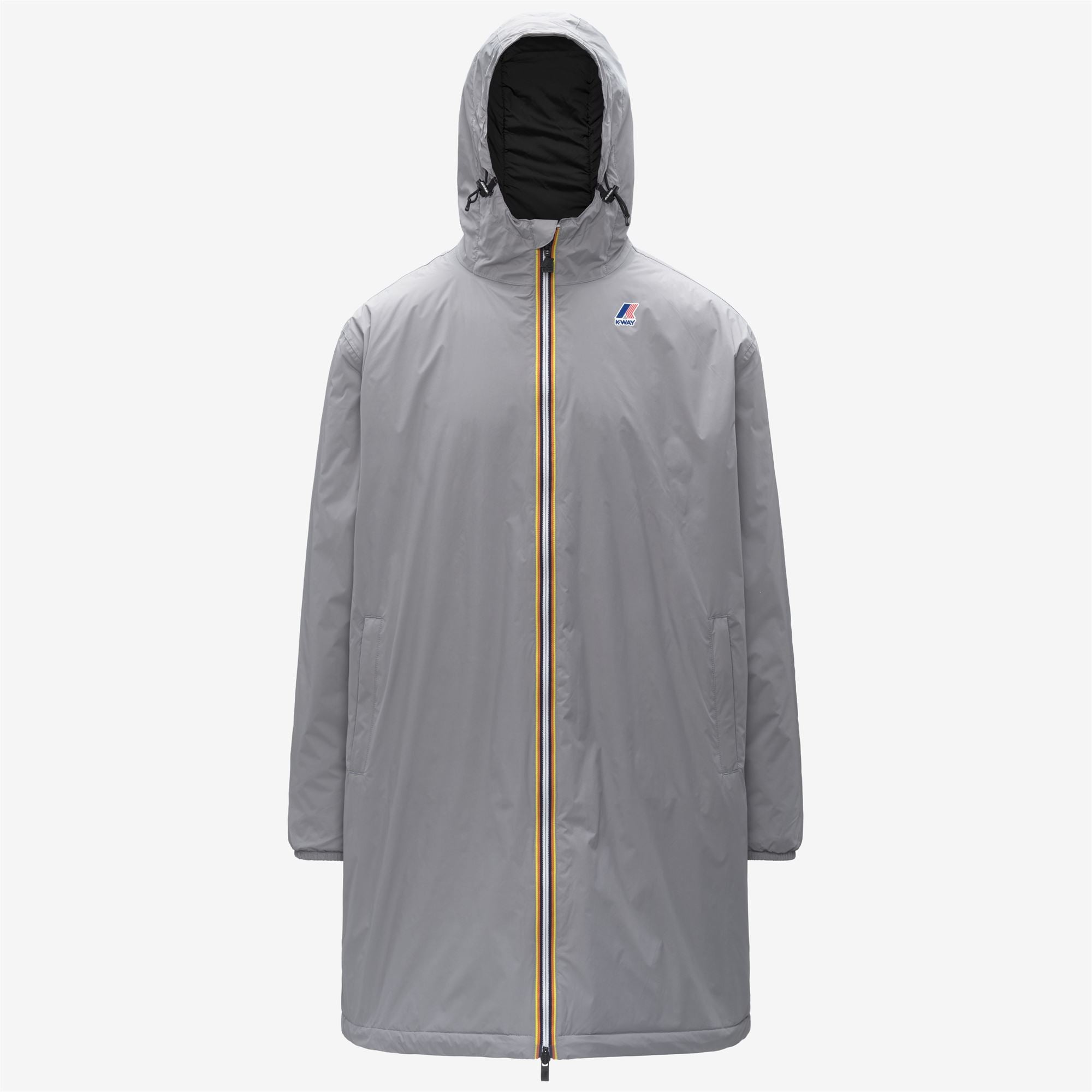 Jackets_UNISEX_LE VRAI 4.0 EIFFEL EAST WARM_3/4 Length_Grey Frost - Commercial 1
