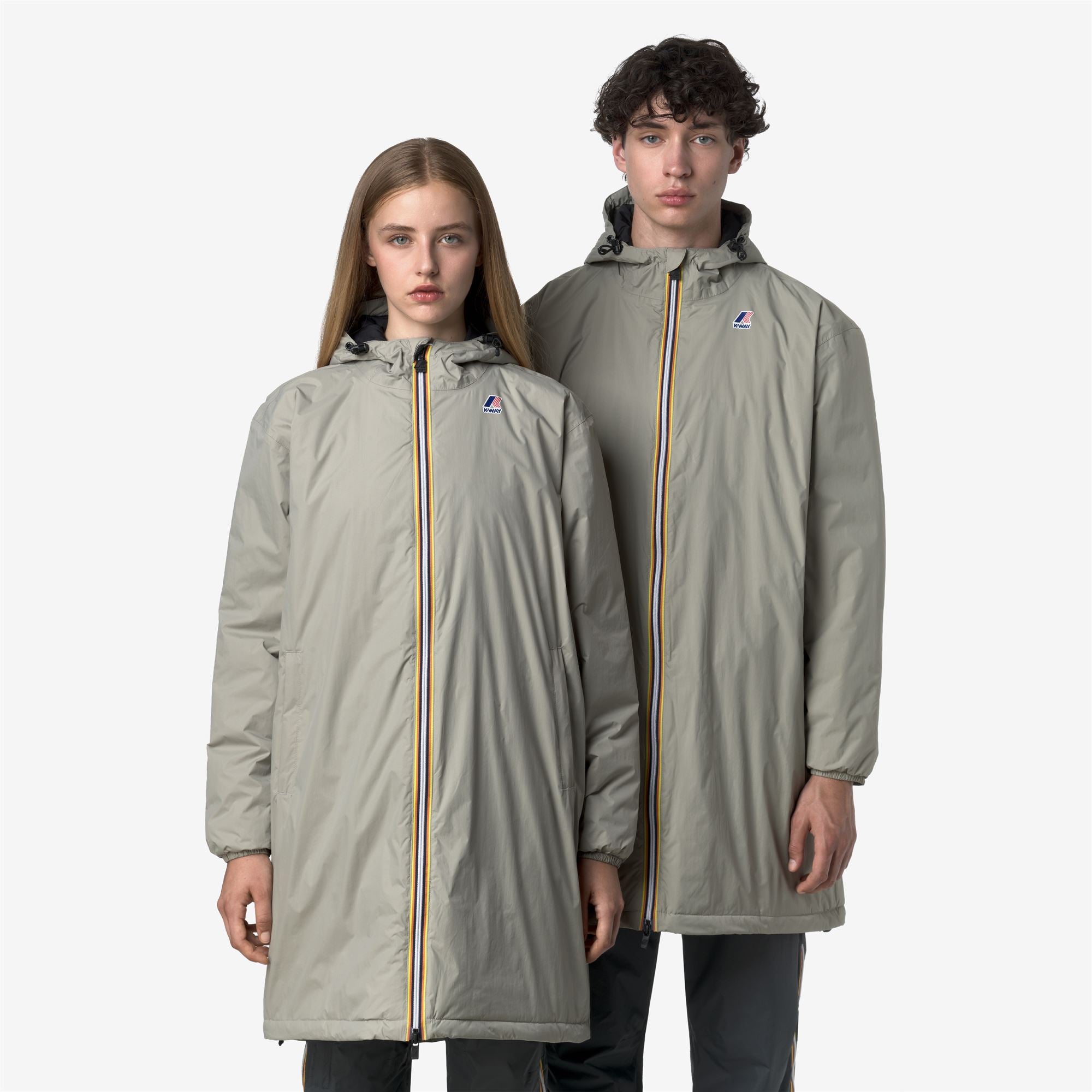 Jackets_UNISEX_LE VRAI 4.0 EIFFEL EAST WARM_3/4 Length_Green Oak - Commercial 7