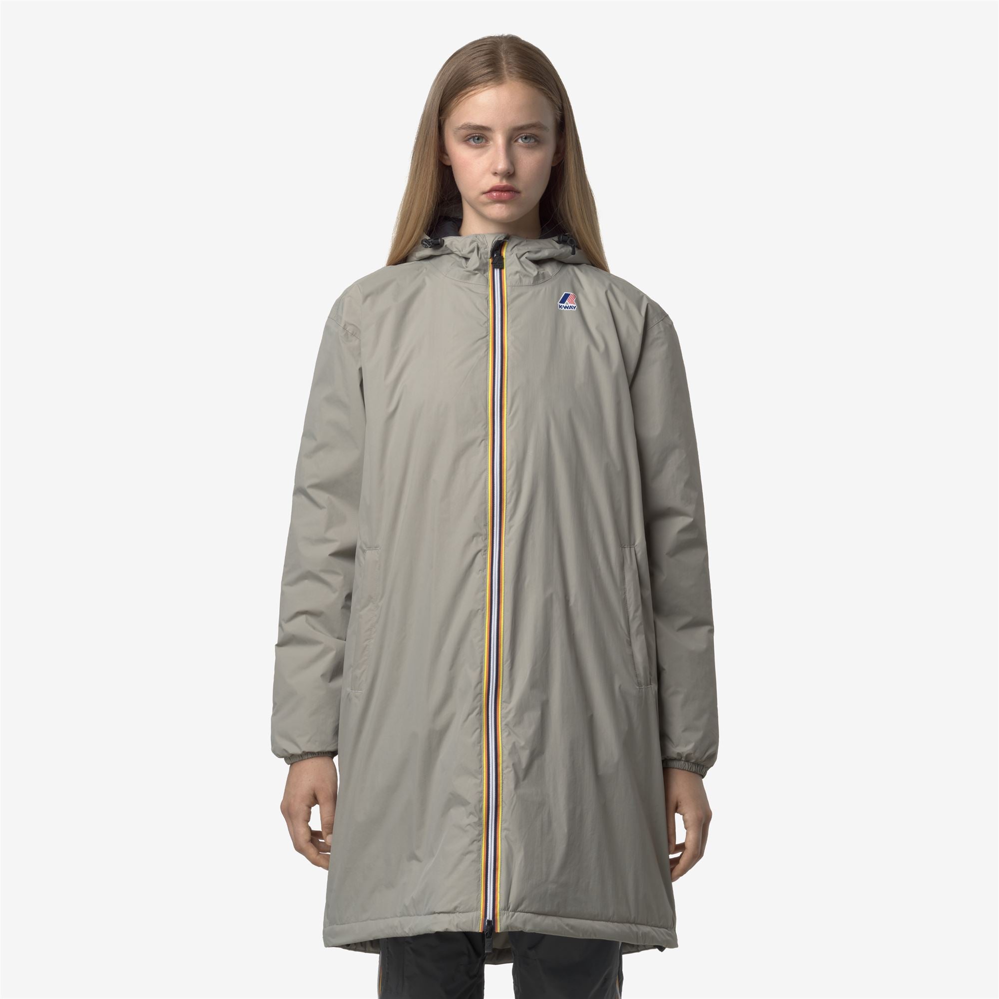 Jackets_UNISEX_LE VRAI 4.0 EIFFEL EAST WARM_3/4 Length_Green Oak - Commercial 4