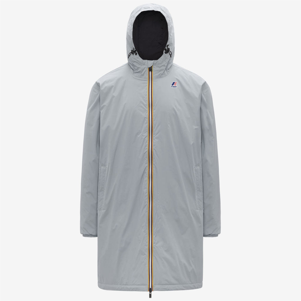 Jackets_UNISEX_LE VRAI 4.0 EIFFEL EAST WARM_3/4 Length_Grey - Commercial 1
