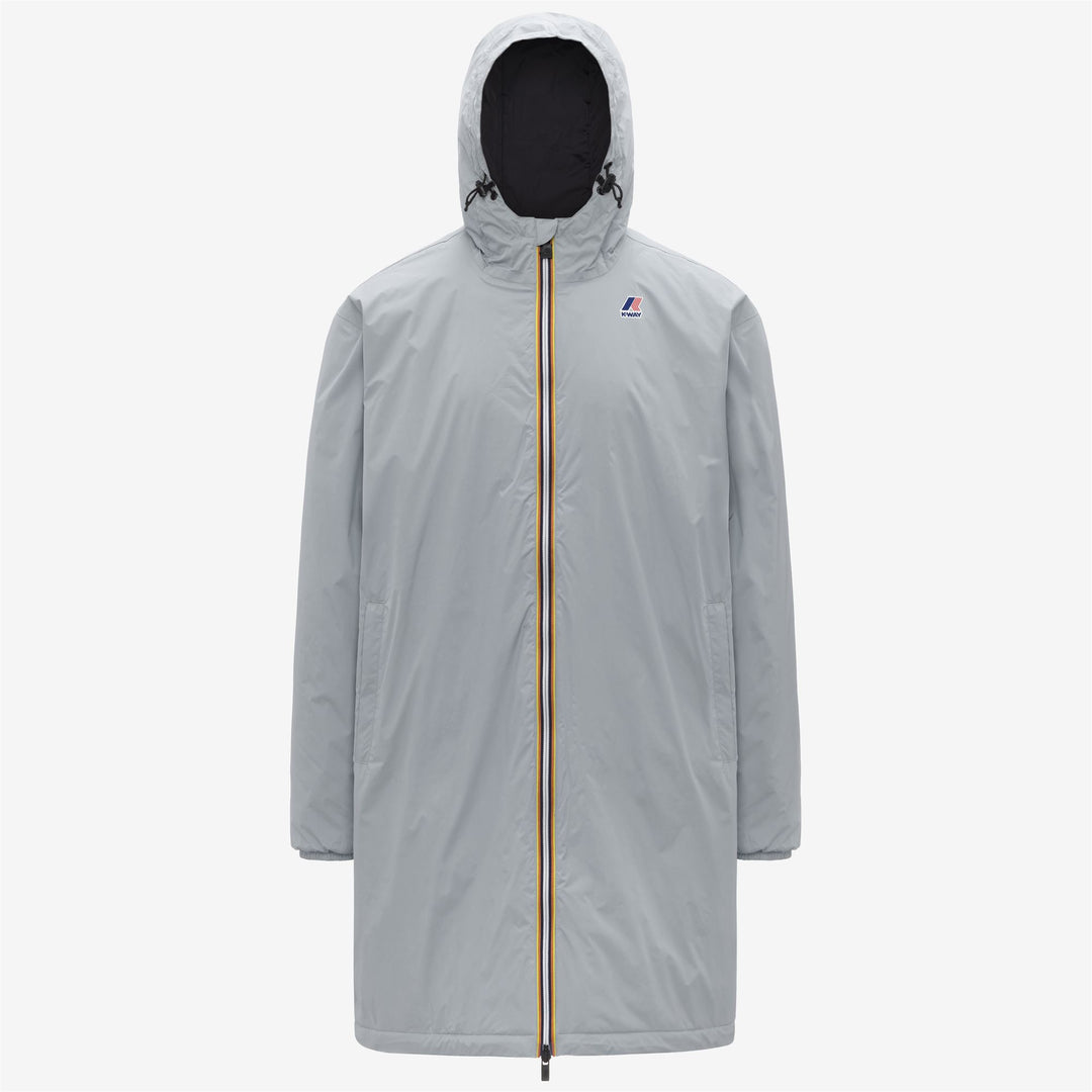 Grey Unisex 3/4 Length Waterproof Packable Jacket main
