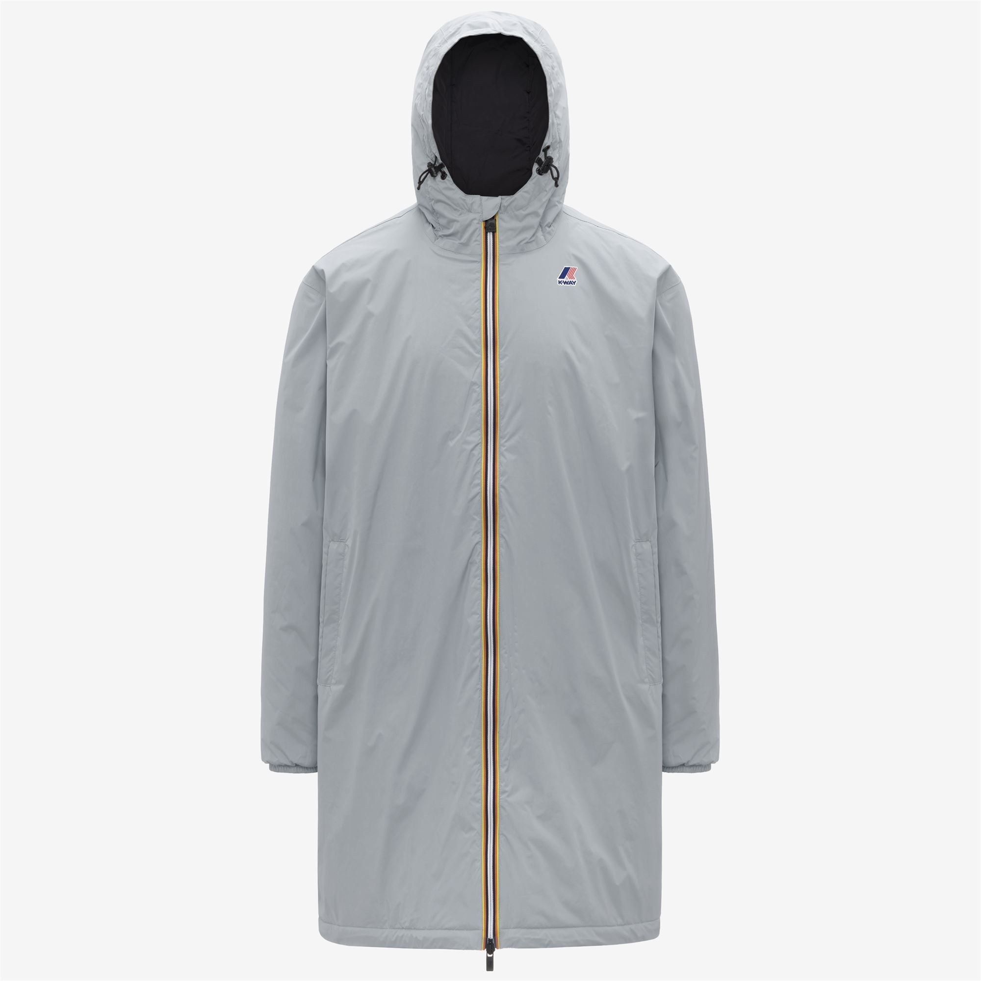 Jackets_UNISEX_LE VRAI 4.0 EIFFEL EAST WARM_3/4 Length_Grey - Commercial 1