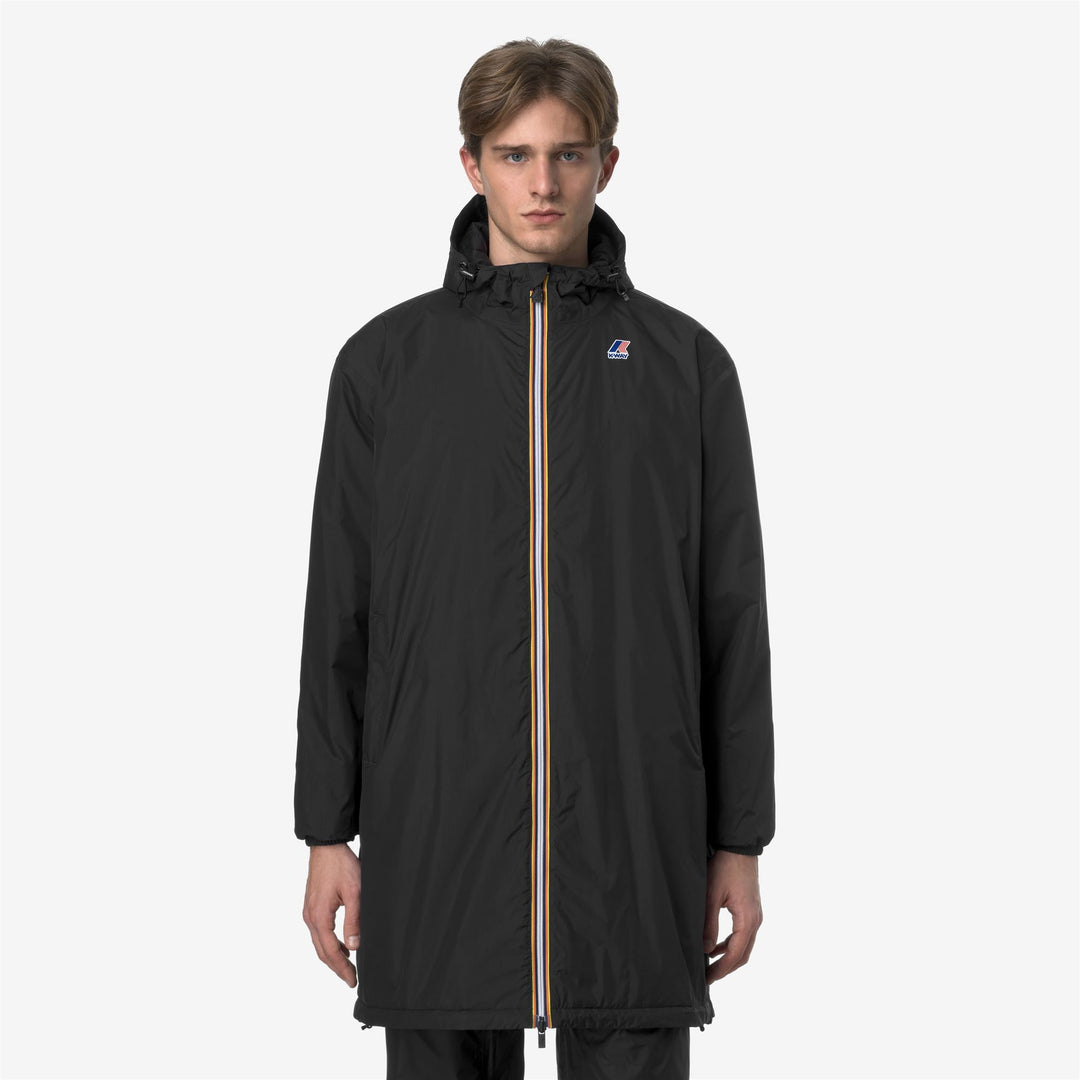 Chaqueta Térmica Unisex 3/4 Negra y Gris con Materiales Reciclados main