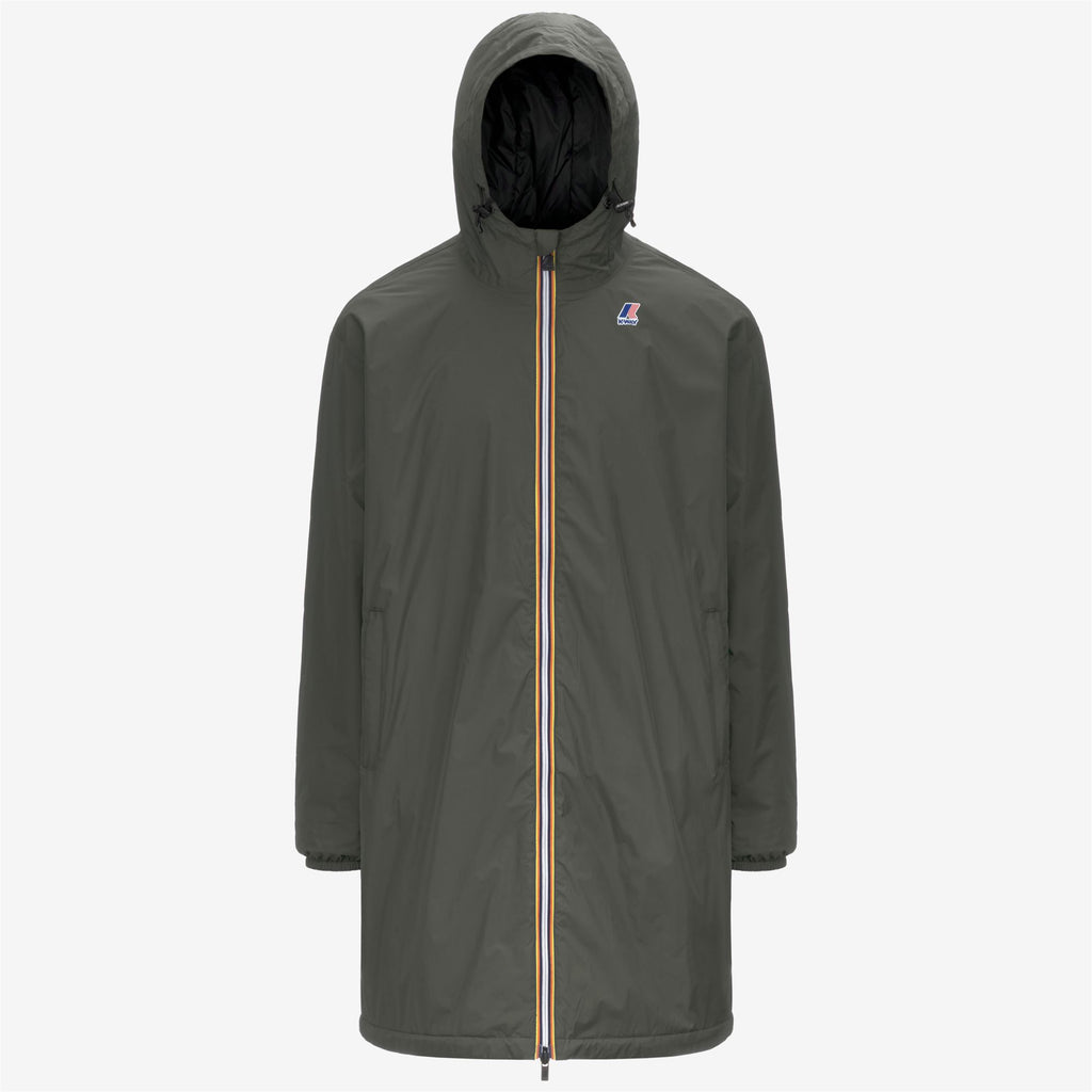 Jackets_UNISEX_LE VRAI 4.0 EIFFEL EAST WARM_3/4 Length_GREEN BLACKISH - Commercial 7