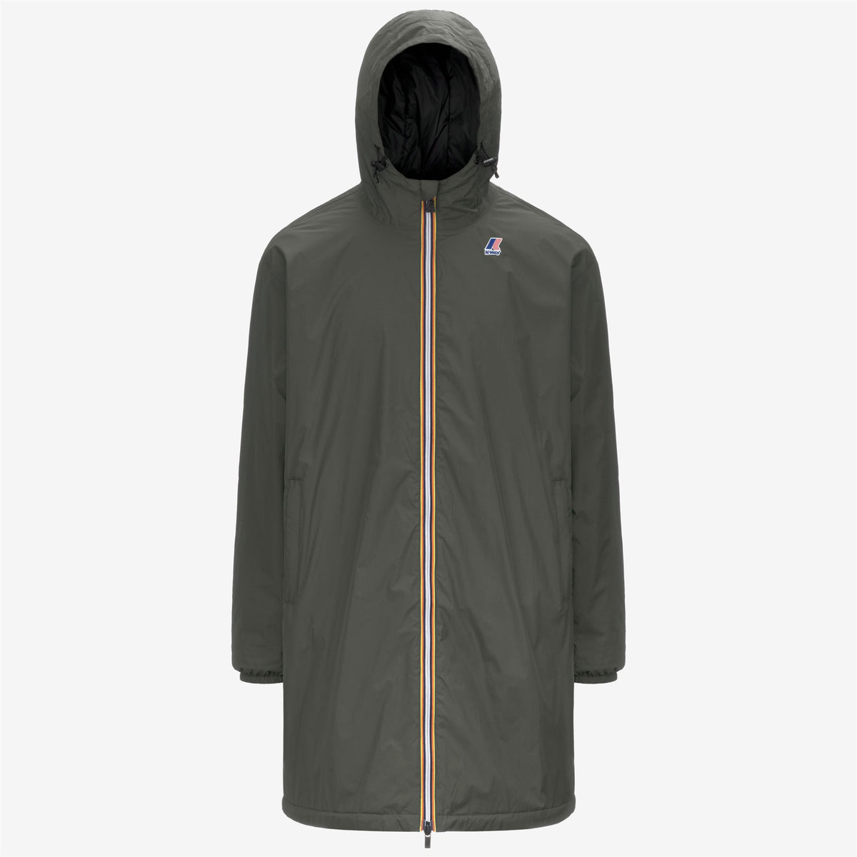 Jackets_UNISEX_LE VRAI 4.0 EIFFEL EAST WARM_3/4 Length_GREEN BLACKISH - Commercial 7