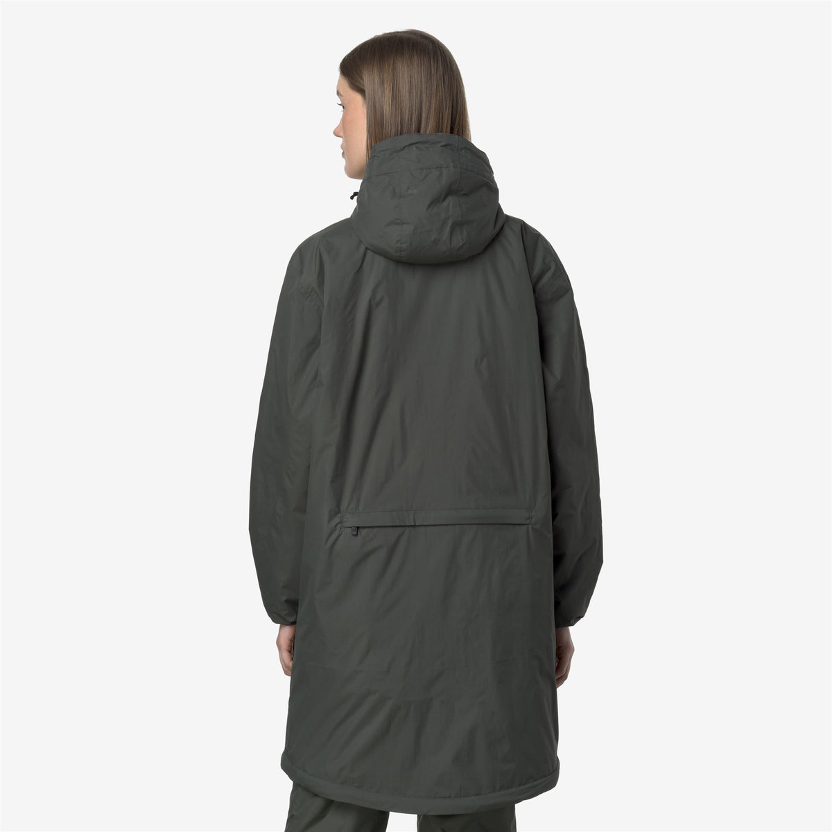 Jackets_UNISEX_LE VRAI 4.0 EIFFEL EAST WARM_3/4 Length_GREEN BLACKISH - Commercial 5