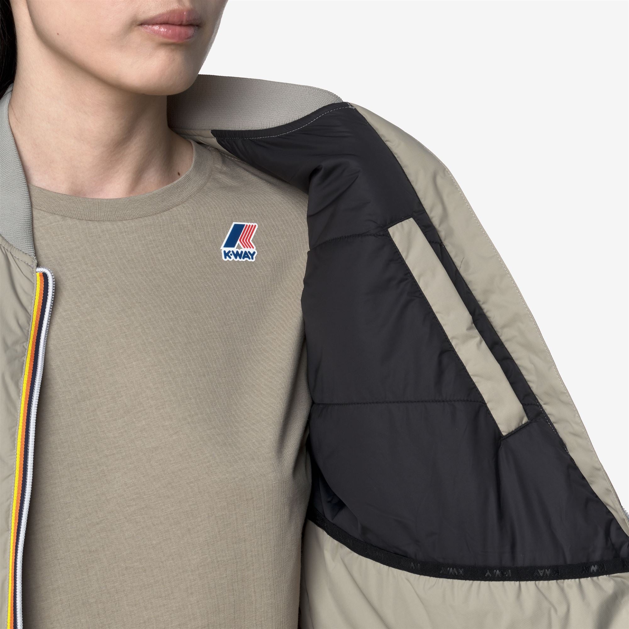 Jackets_WOMAN_LE VRAI 4.0 AZELIE WARM_Short_Green Oak - Commercial 7
