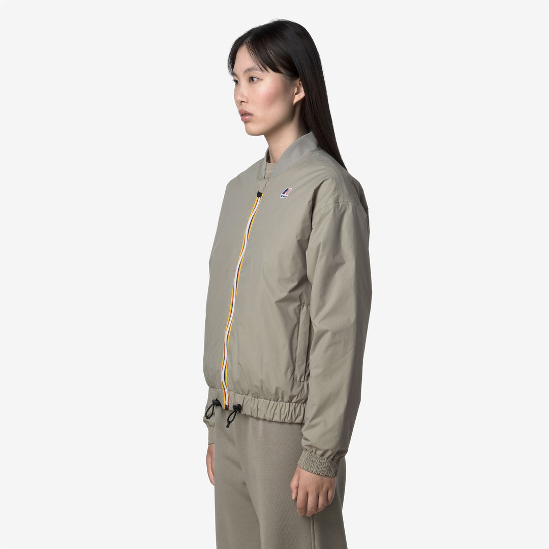 Chaqueta corta impermeable para mujer Green Oak con acolchado PrimaLoft main