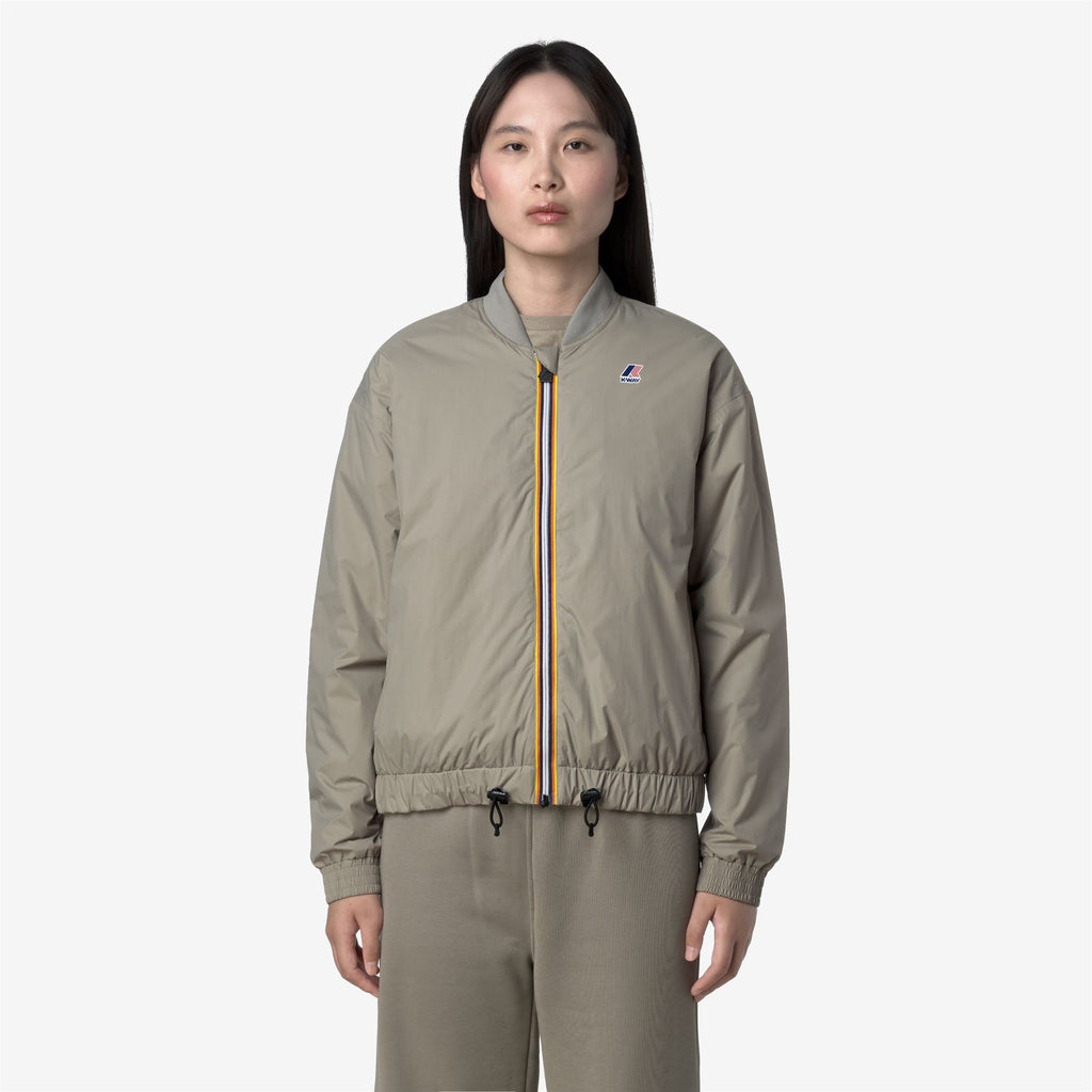 Jackets_WOMAN_LE VRAI 4.0 AZELIE WARM_Short_Green Oak - Commercial 4