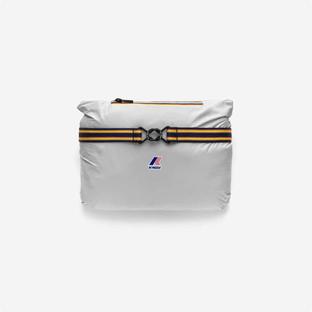 Chaqueta corta plegable gris para mujer con aislamiento PrimaLoft 02