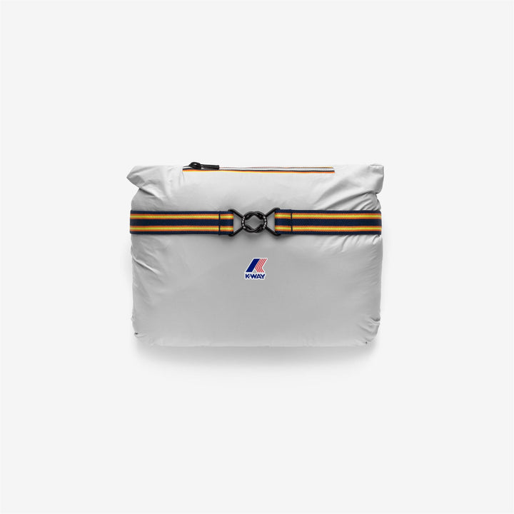 Chaqueta corta plegable gris para mujer con aislamiento PrimaLoft 2