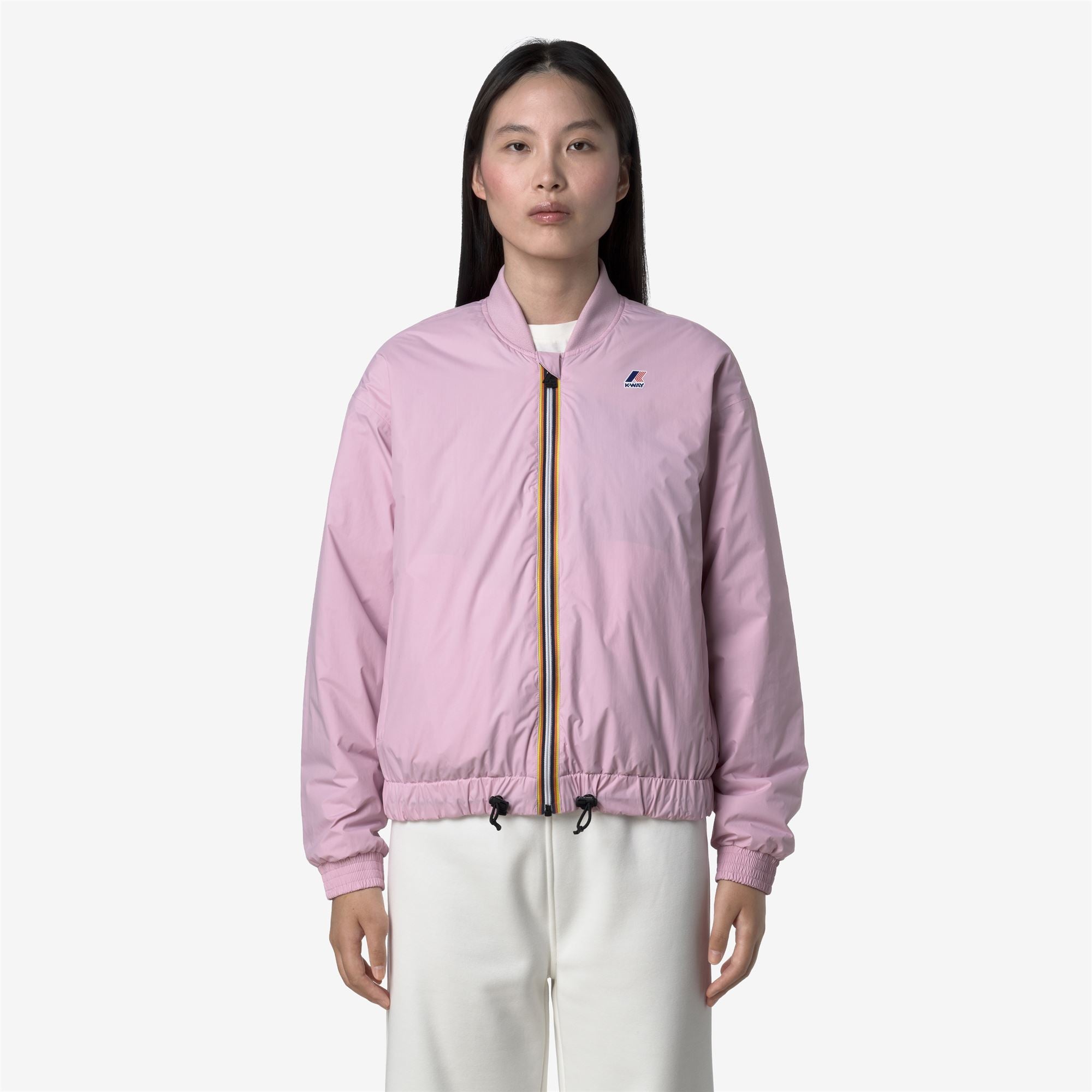 Jackets Woman LE VRAI 4.0 AZELIE WARM Short PINK LAVENDER