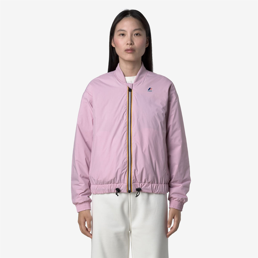 Jackets_WOMAN_LE VRAI 4.0 AZELIE WARM_Short_Pink Lavender - Commercial 4