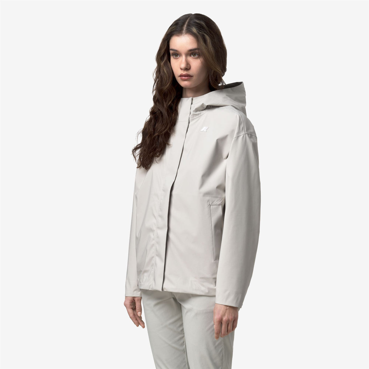 Jackets_Woman_ROSE STRETCH 2L_Short_BEIGE LT - Commercial 5