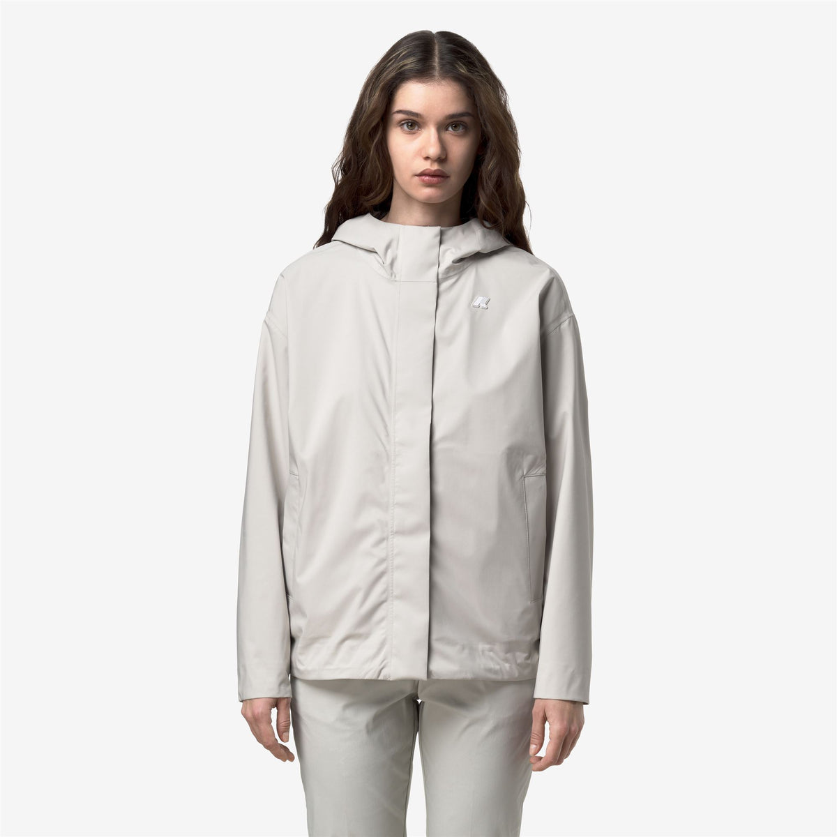 Jackets_Woman_ROSE STRETCH 2L_Short_BEIGE LT - Commercial 4