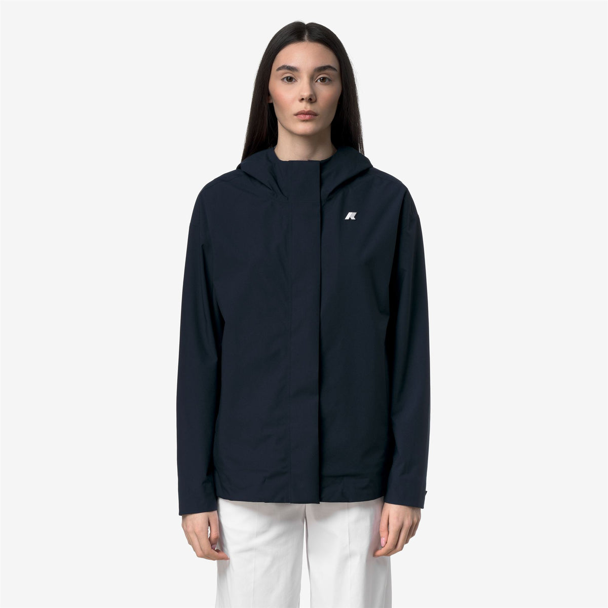 Jackets_Woman_ROSE STRETCH 2L_Short_Blue Depth - Commercial 4