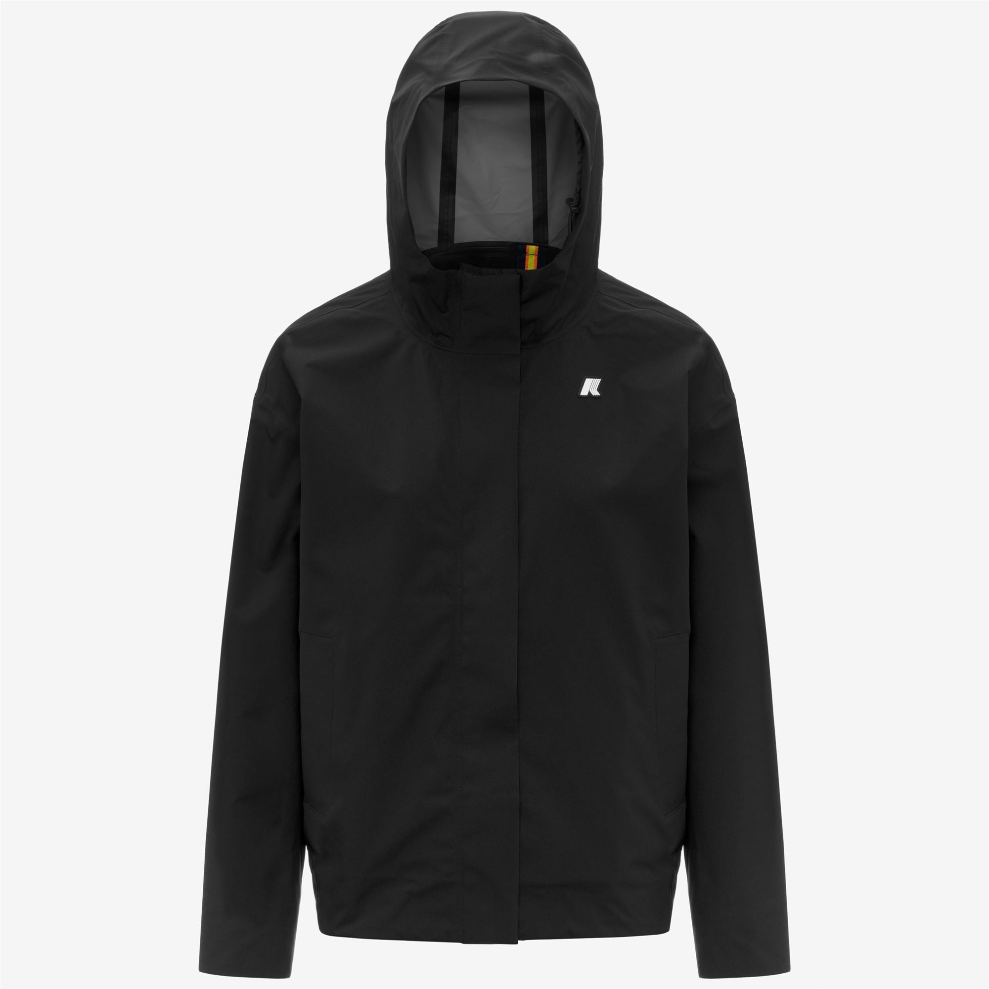 Jackets_Woman_ROSE STRETCH 2L_Short_Black Pure - Black Pure - Commercial 1