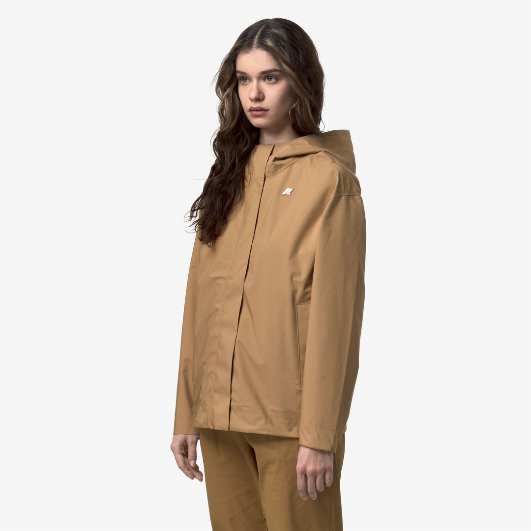 ROSE STRETCH 2L Giacche Breve Donna Brown Bistre main