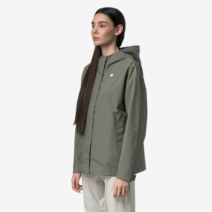 ROSE STRETCH 2L Giacche Breve Donna Green Lichen 2