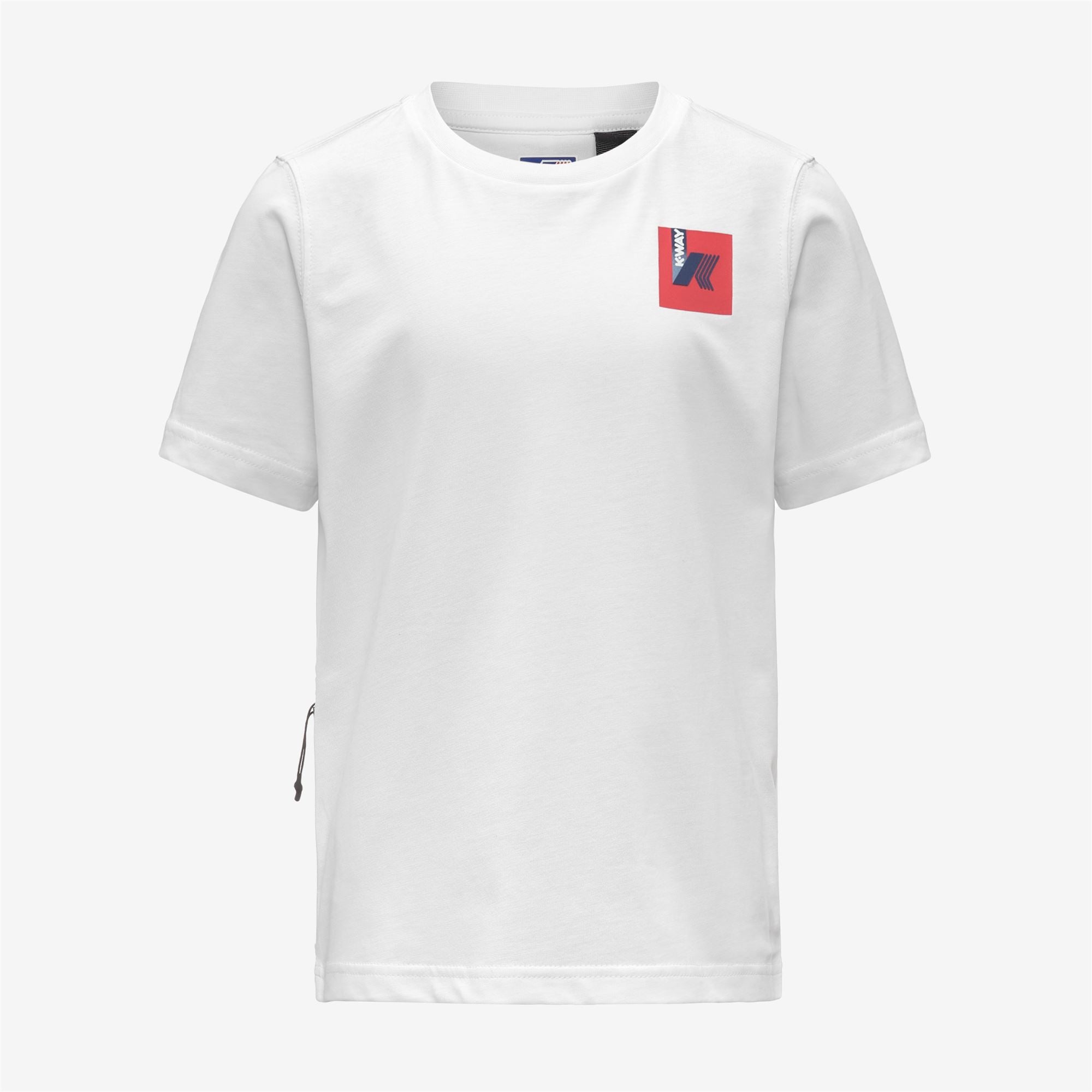 T-Shirts & Top_KID UNISEX_P. LEONIDE COLORFUL SQUARE_T-Shirt_White - Commercial 1