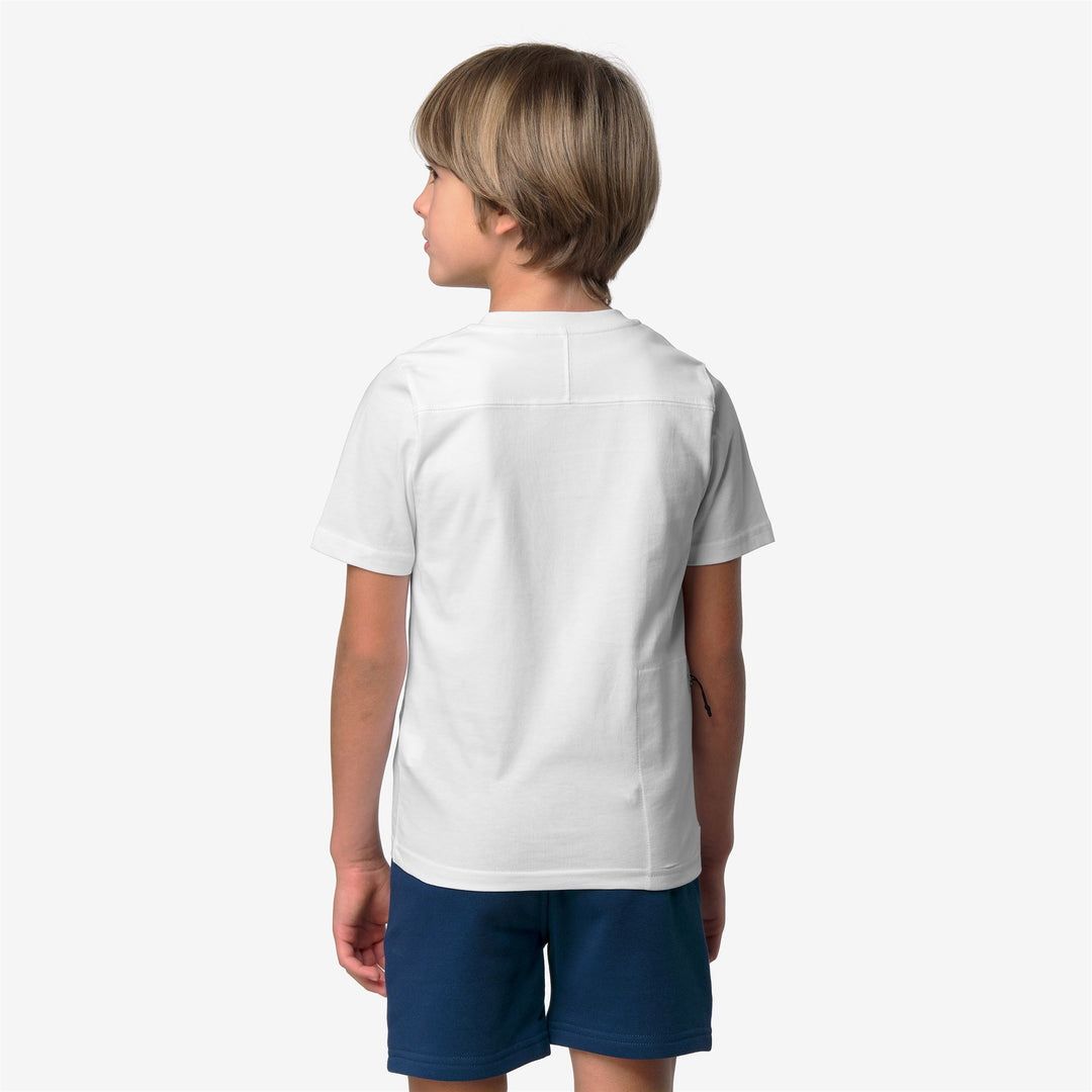 P. LEONIDE COLORFUL SQUARE - T-ShirtsTop - T-Shirt - Kid unisex - WHITE main