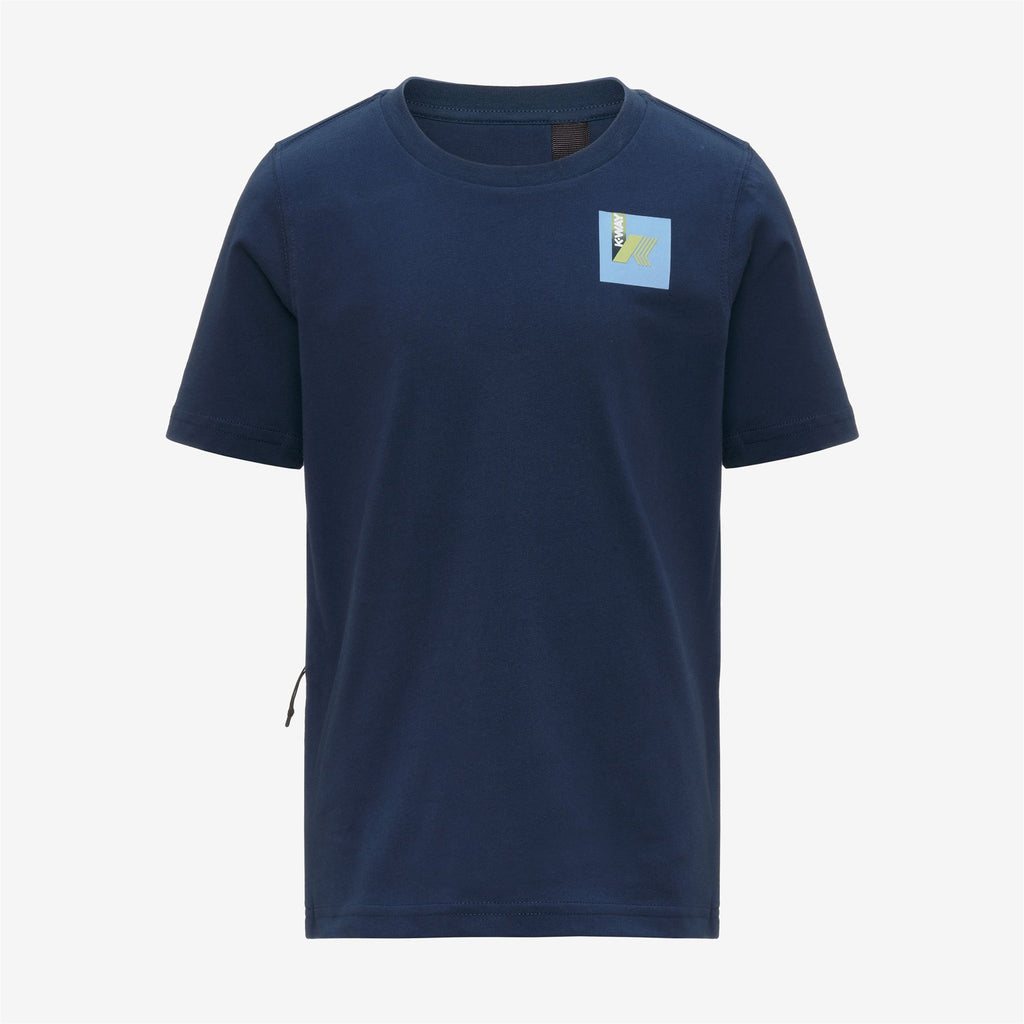 T-Shirts & Top_KID UNISEX_P. LEONIDE COLORFUL SQUARE_T-Shirt_Blue Insignia - Blue Insignia - Commercial 1