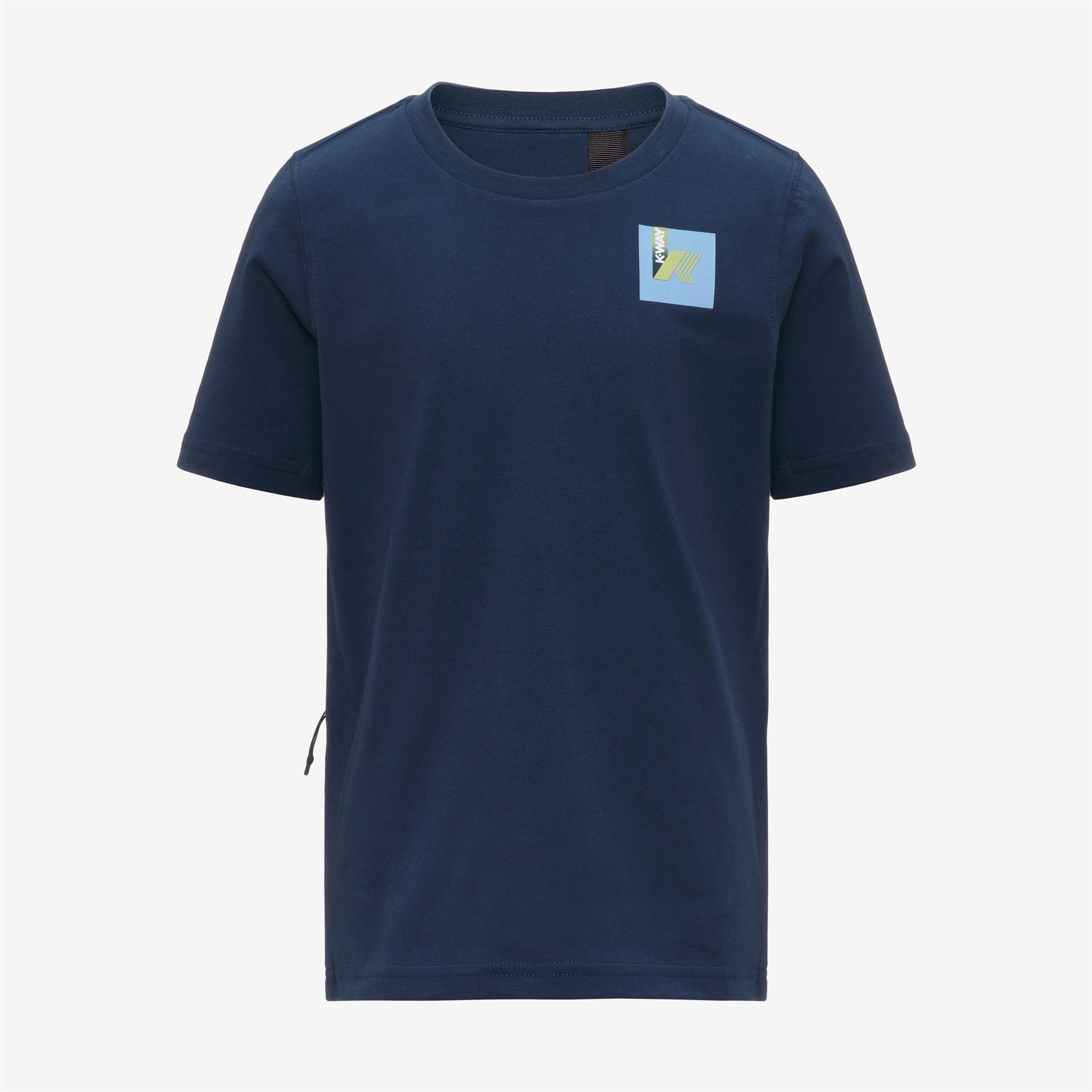 T-Shirts & Top_KID UNISEX_P. LEONIDE COLORFUL SQUARE_T-Shirt_Blue Insignia - Blue Insignia - Commercial 1