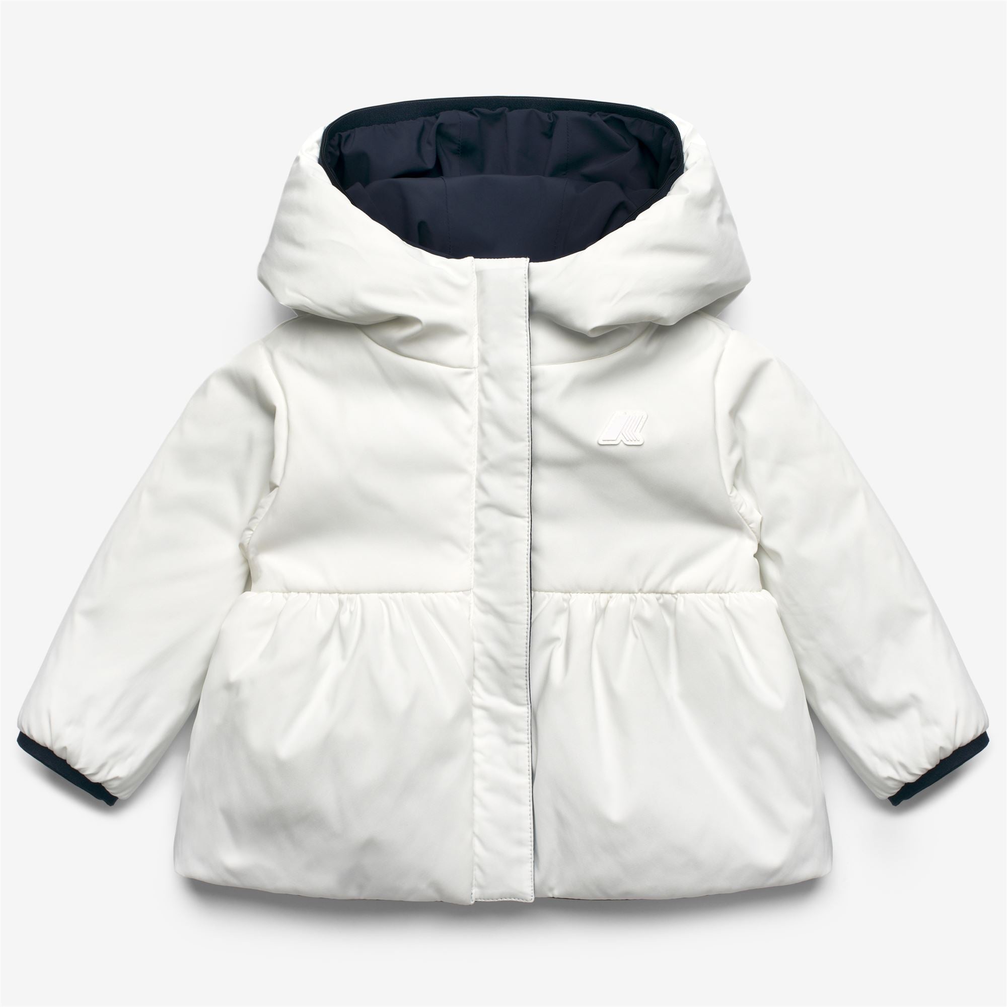 Jackets_GIRL_E. MAELLE ST WARM DOUBLE_Mid_Blue Depth - White Natural - Commercial 3