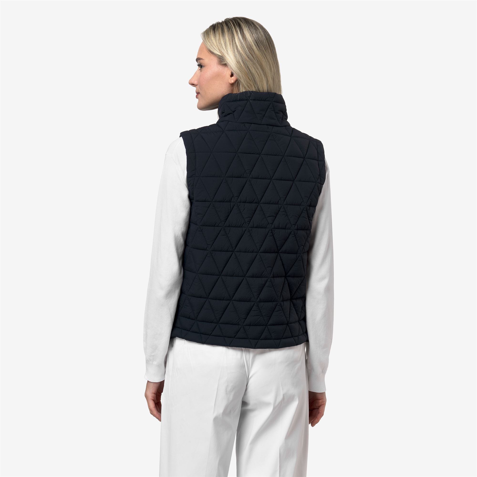 Jackets_Woman_SATINE DIAMOND QUILTED WARM_Vest_Blue Depth - Commercial 6