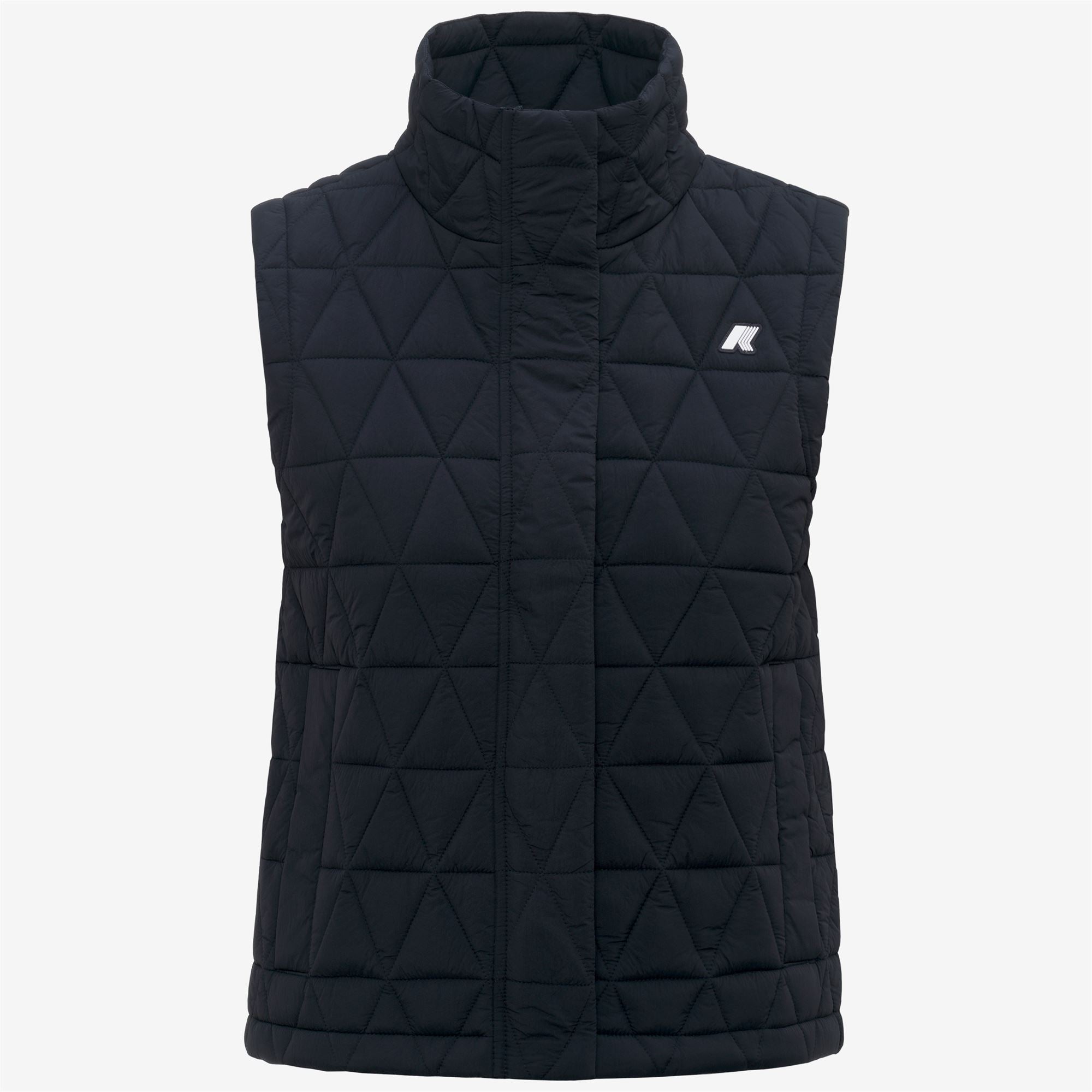Jackets_Woman_SATINE DIAMOND QUILTED WARM_Vest_Blue Depth - Commercial 1
