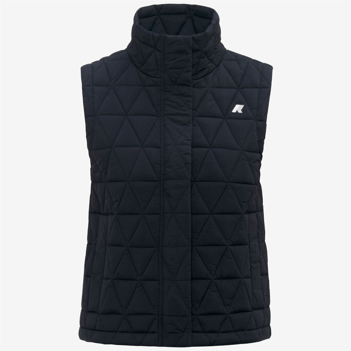 Jackets_Woman_SATINE DIAMOND QUILTED WARM_Vest_Blue Depth - Commercial 1