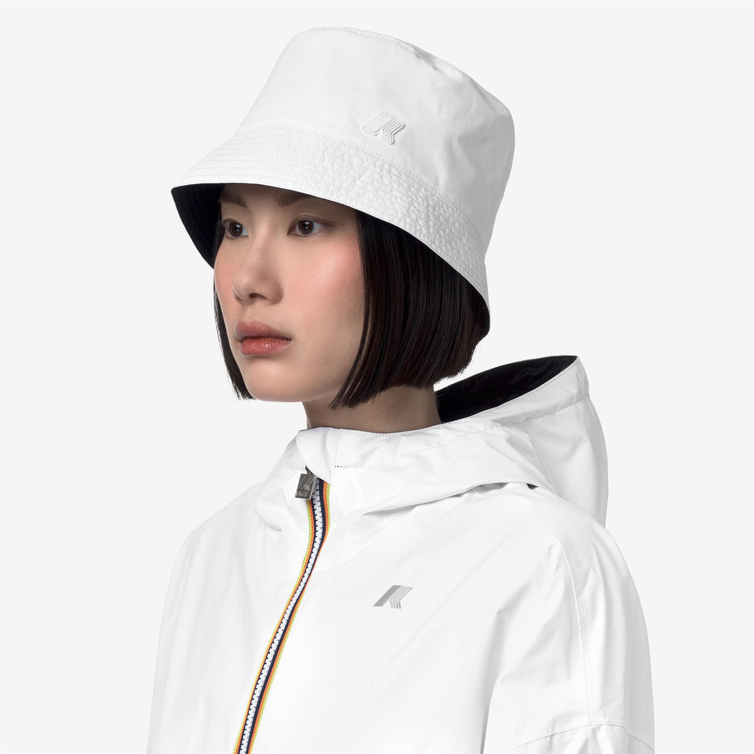 SHAVIT PLUS DOUBLE Headwear Hat Unisex White-Blue Depth 01