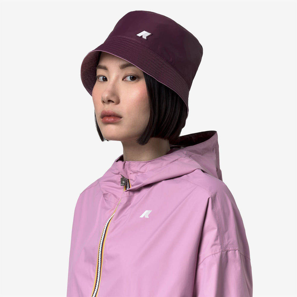 Headwear_Unisex_SHAVIT PLUS DOUBLE_Hat_Violet Glicine - Violet Mauve Wine - Commercial 5