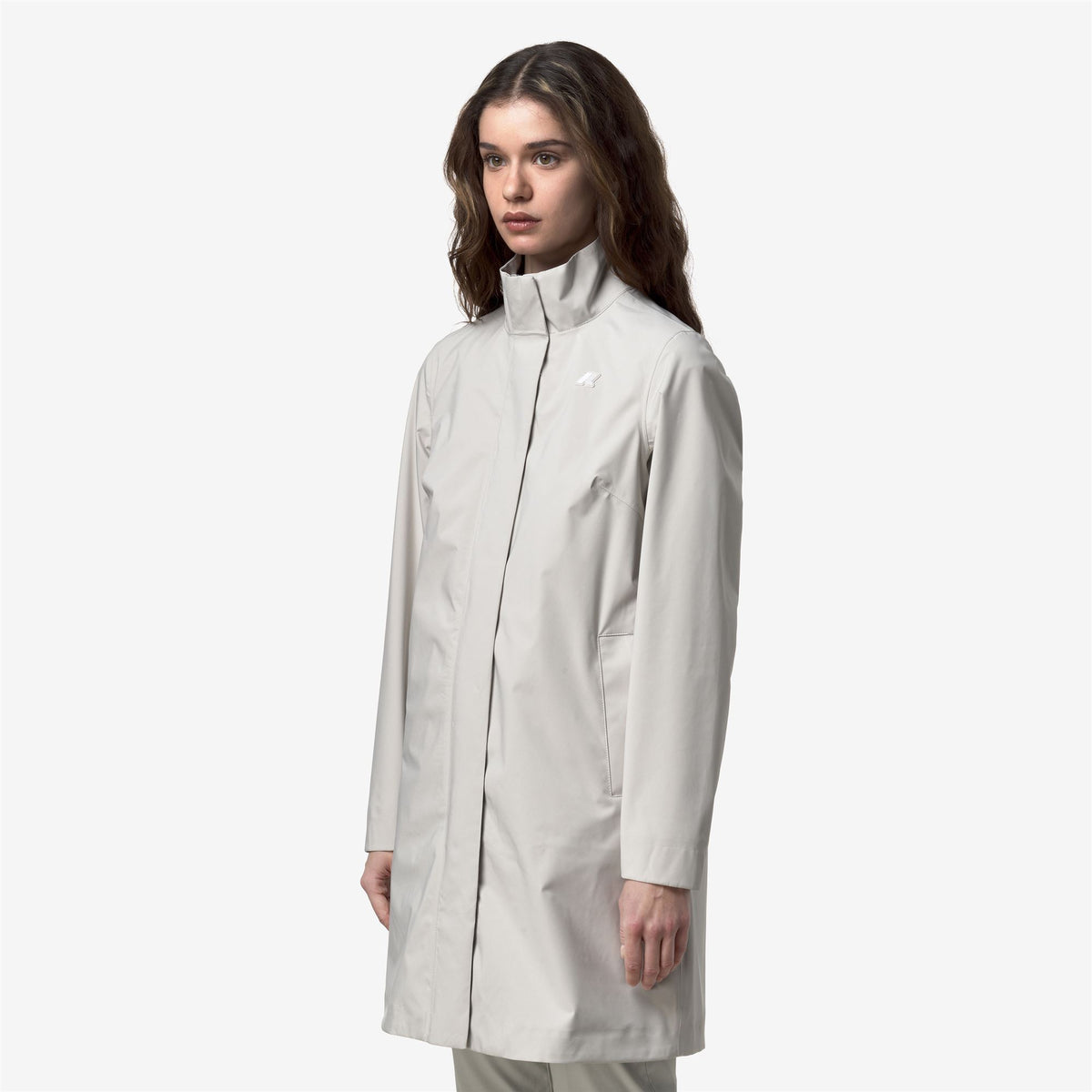Jackets_Woman_DUKESSE STRETCH 2LAYERS_3/4 Length_BEIGE LT - Commercial 5